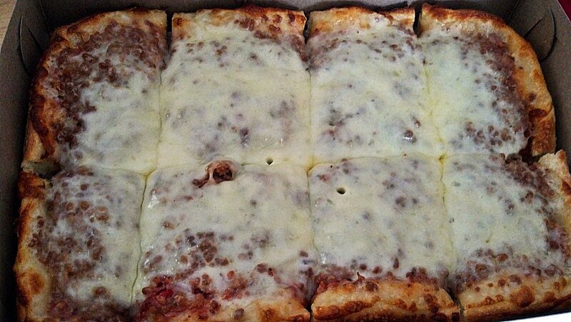 Sliced Pizza in Box