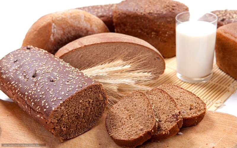Sliced Rye Bread Loaves
