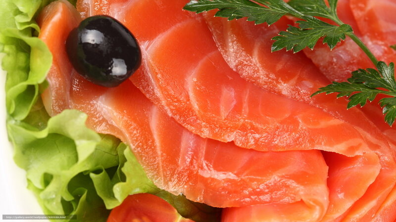 Sliced Smoked Salmon — Red