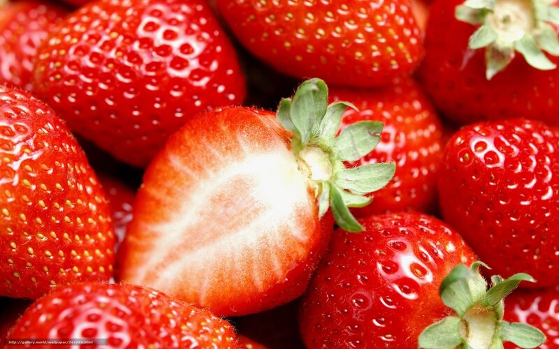 Sliced Strawberry in Pile