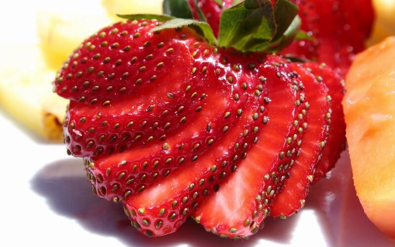 Sliced Strawberry