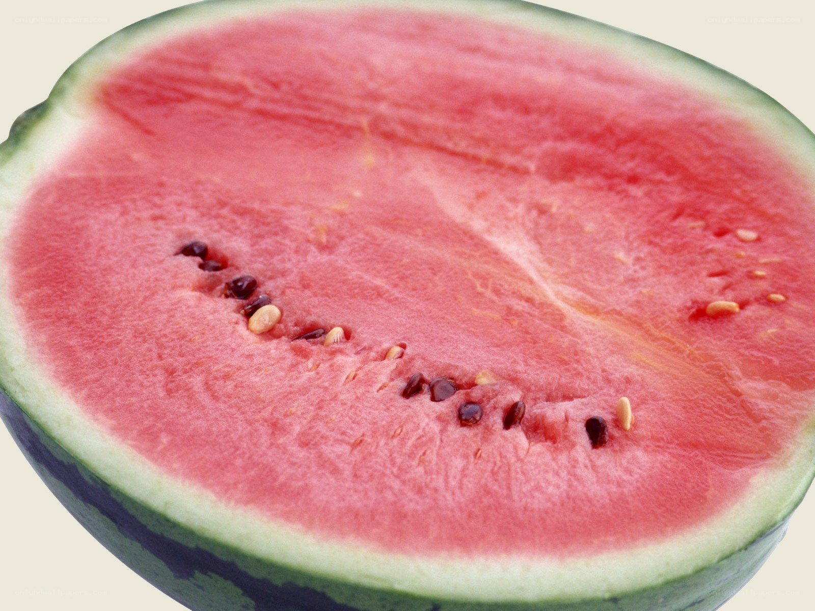 sliced watermelon fruit