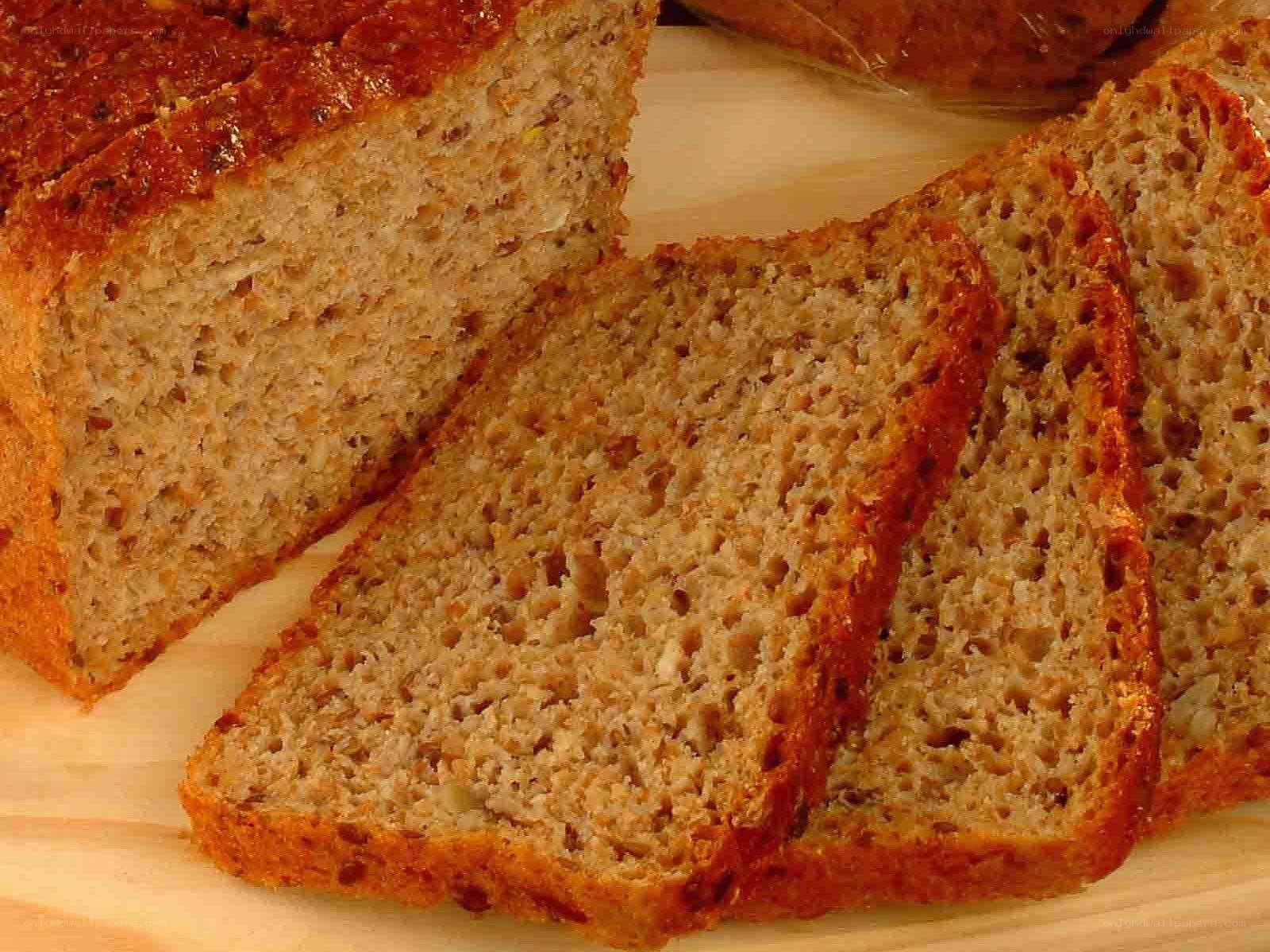 sliced whole grain bread