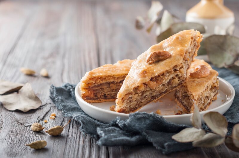 Slices of Baklava