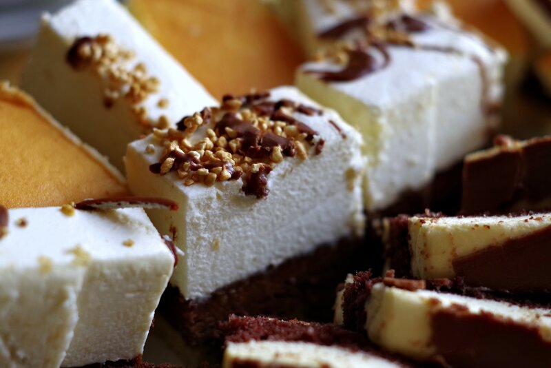 slices of dessert cake