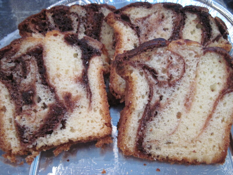 Slices of Marble Cake