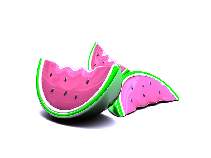 Slices of Watermelon — Pink