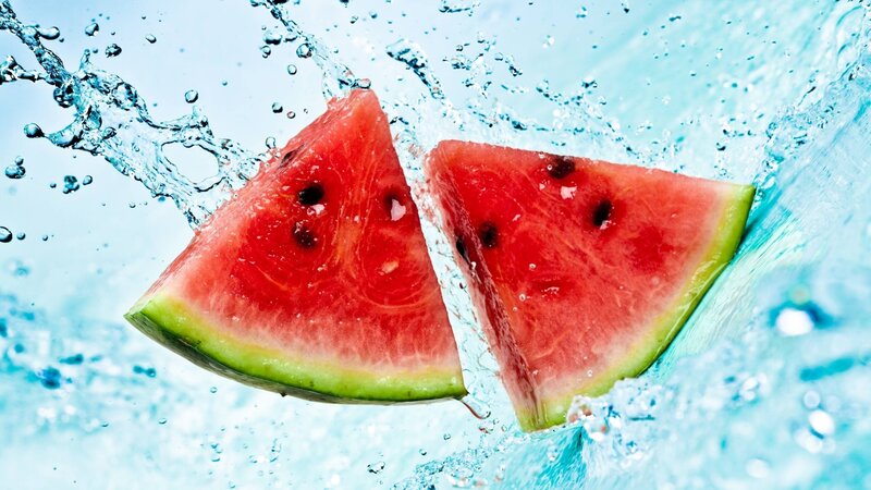 Slices of Watermelon — Red, Refreshing