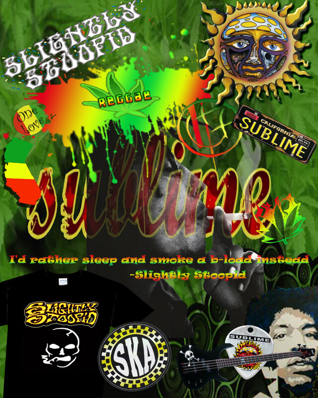 Slightly Stoopid band collage