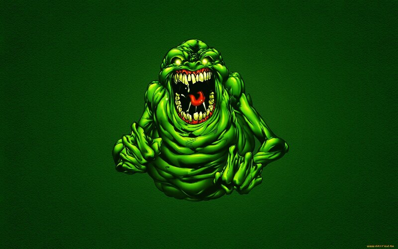 Slimer from Ghostbusters