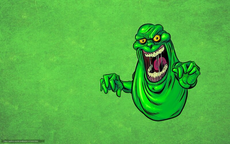 Slimer from Ghostbusters