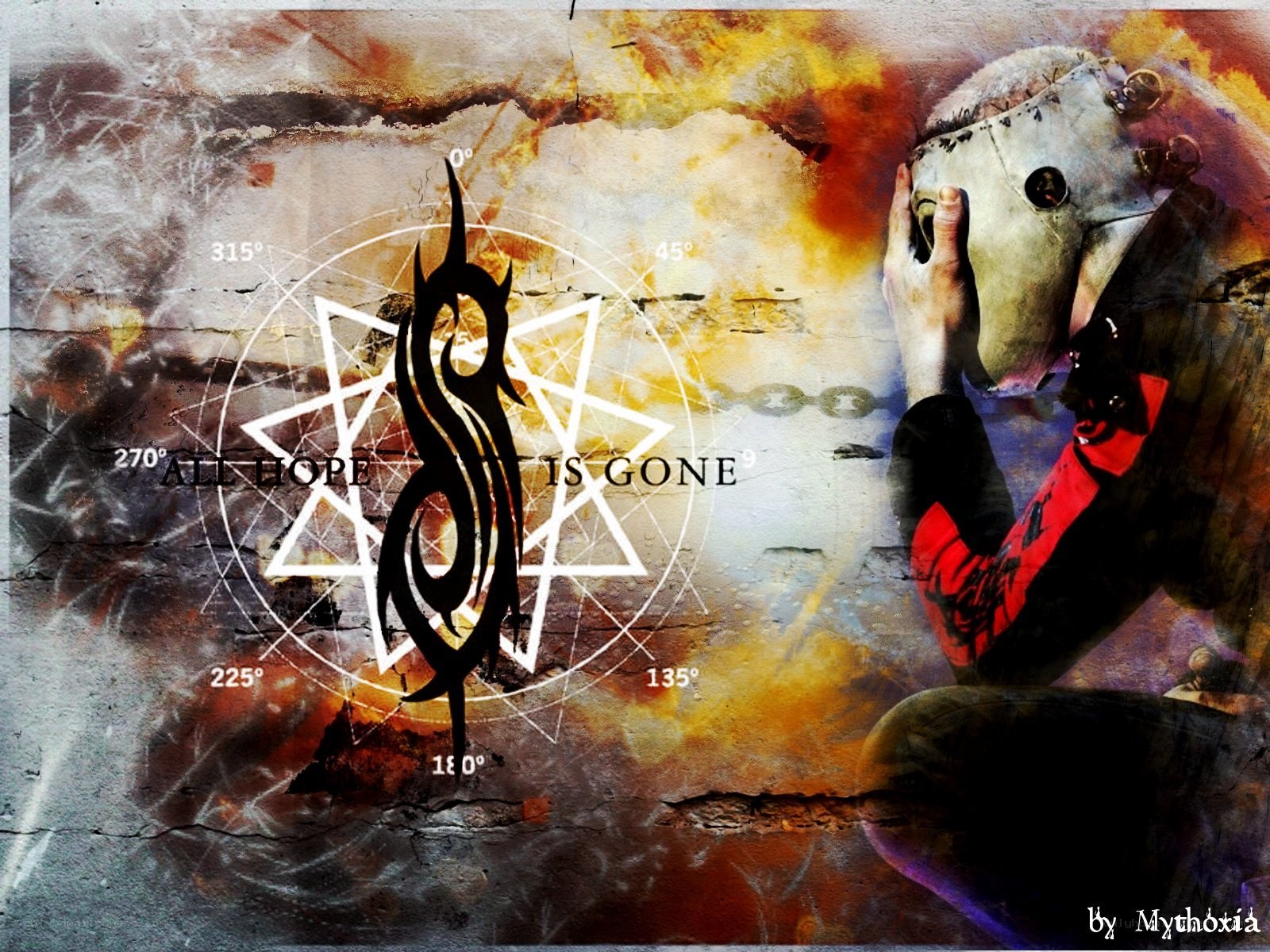 Slipknot album art collage