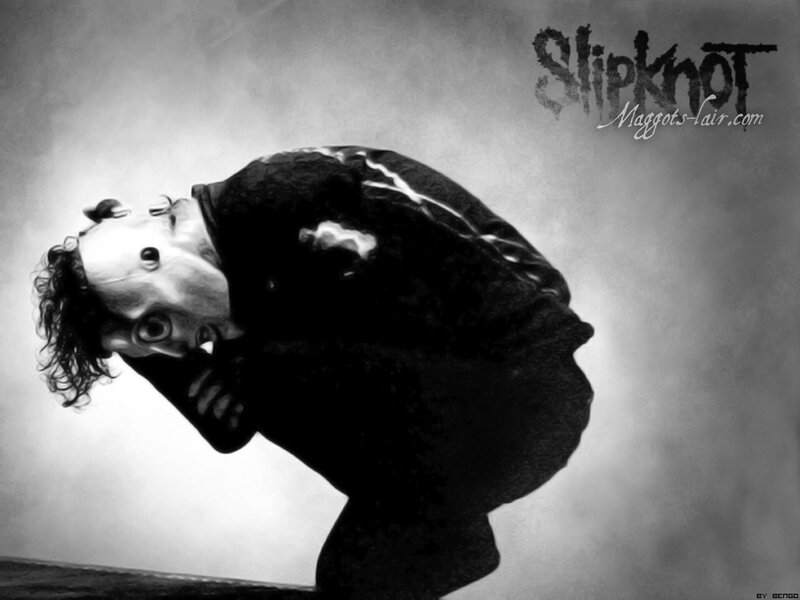 Slipknot band member in mask