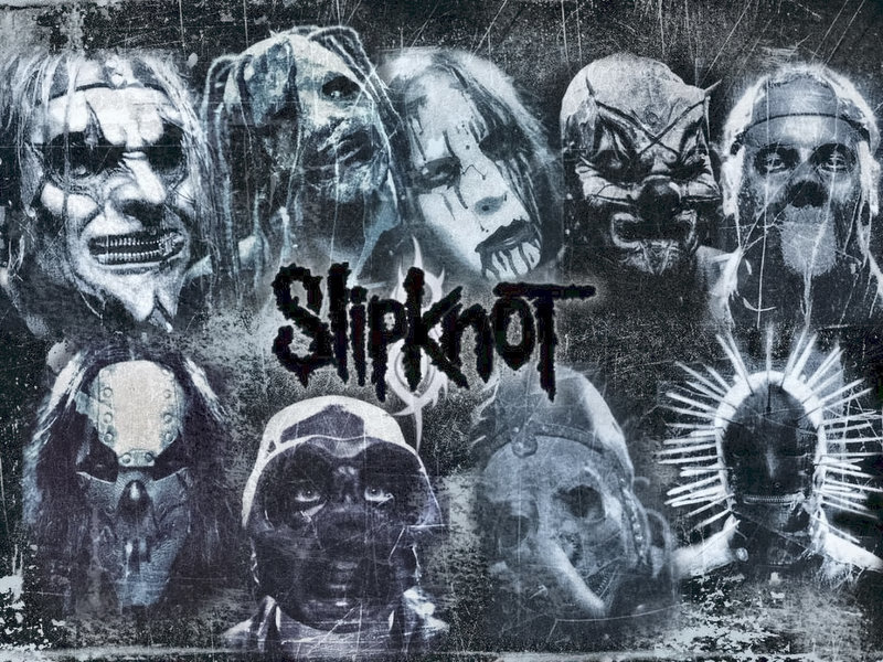 Slipknot Band Members — Black, Dark