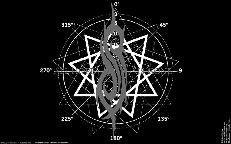 Slipknot Logo on Compass