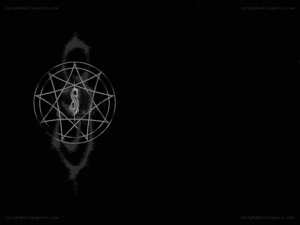Slipknot logo with pentagram