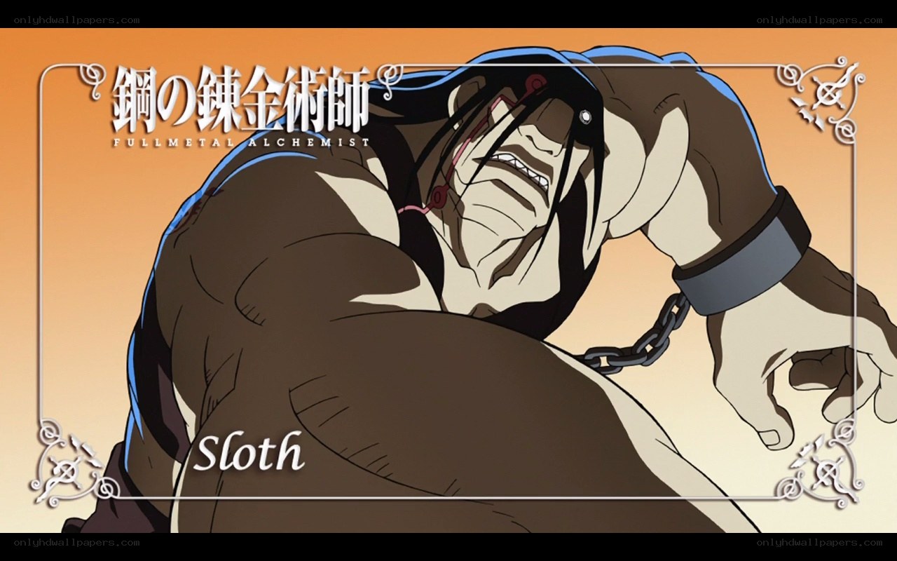 Sloth from Fullmetal Alchemist