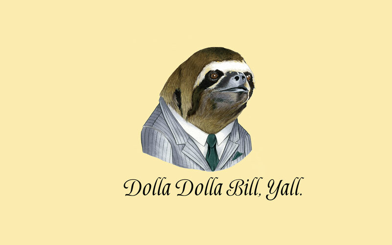 Sloth in Suit