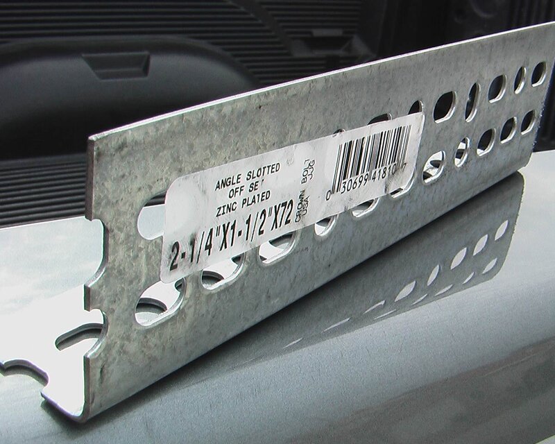 Slotted Metal Angle Bracket