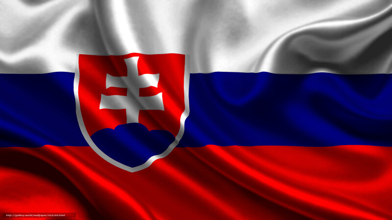 Slovakia Flag — Red