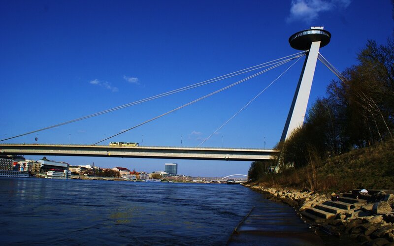 Slovakia's Nový most bridge