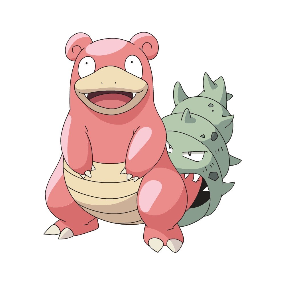 Slowpoke and Shellder Pokémon