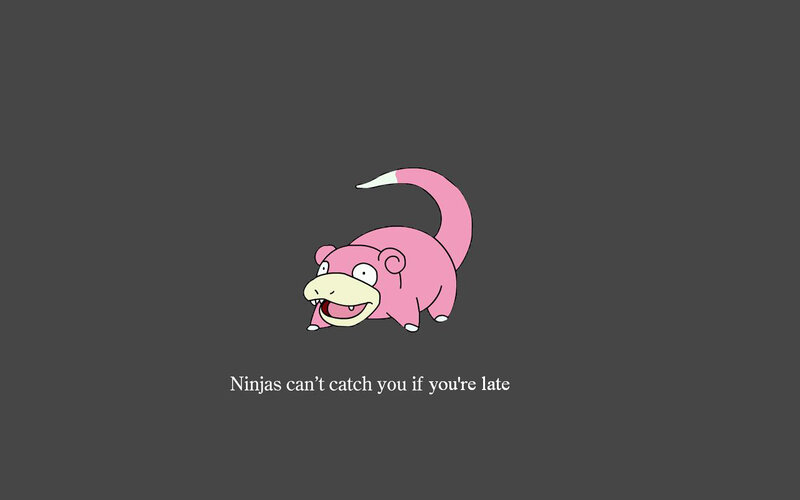 Slowpoke with a joke