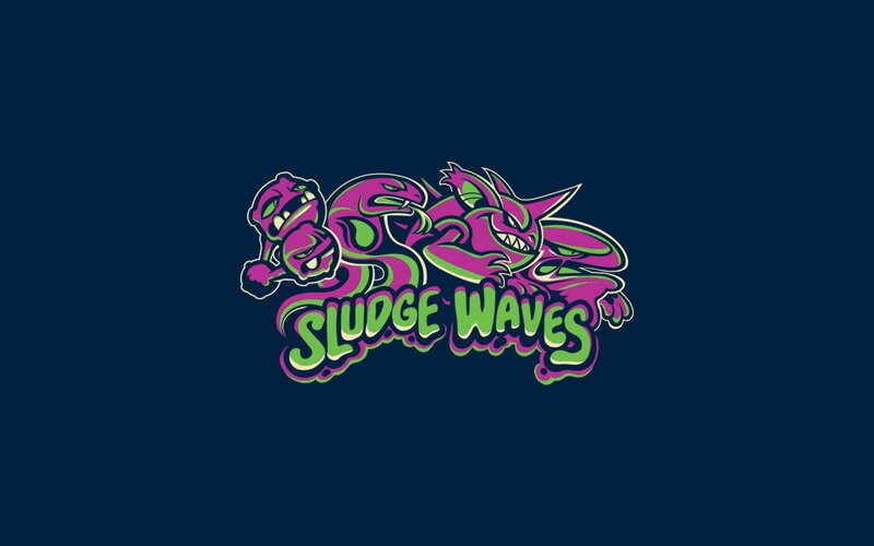 Sludge Waves logo design