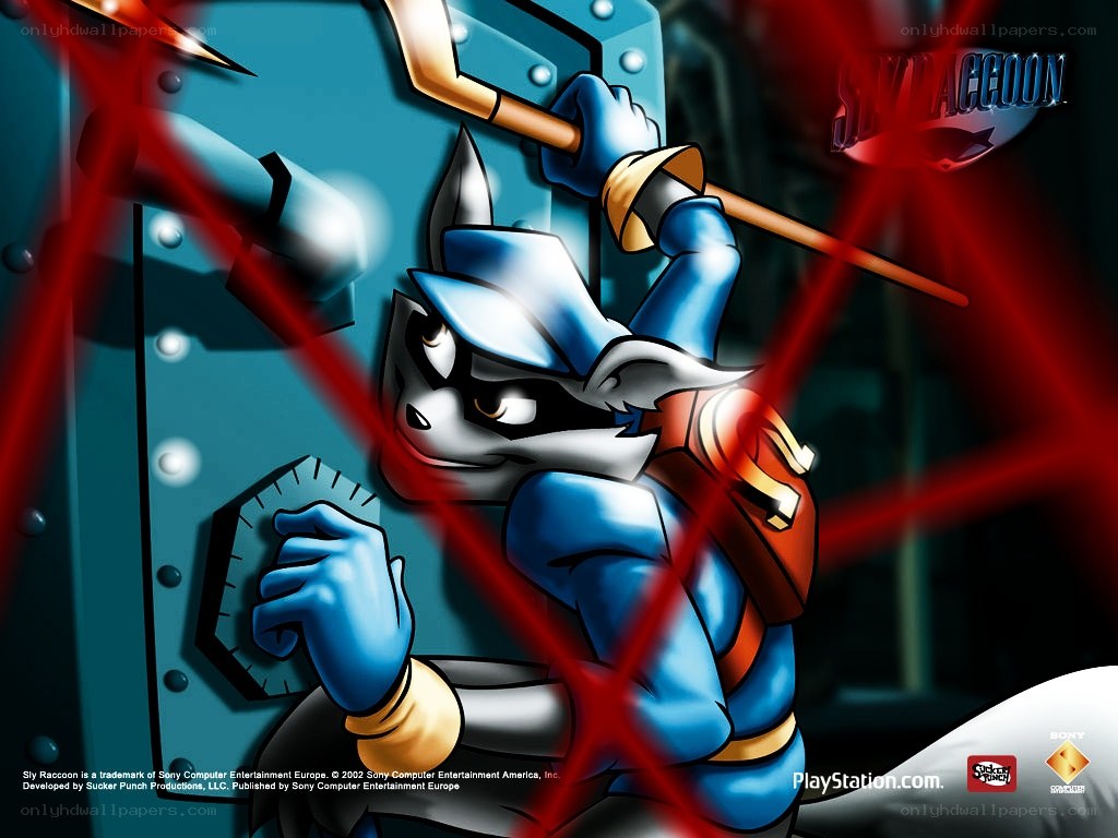 Sly Cooper in action