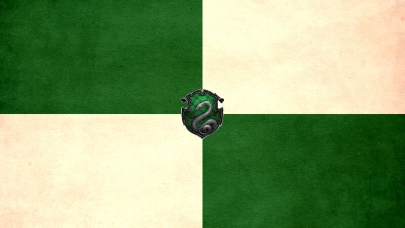 Slytherin Crest on Flag