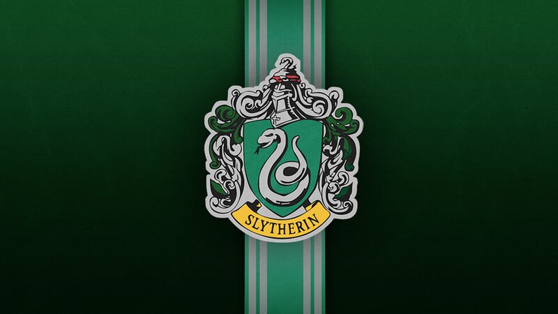 Slytherin House Crest — Green, Formal