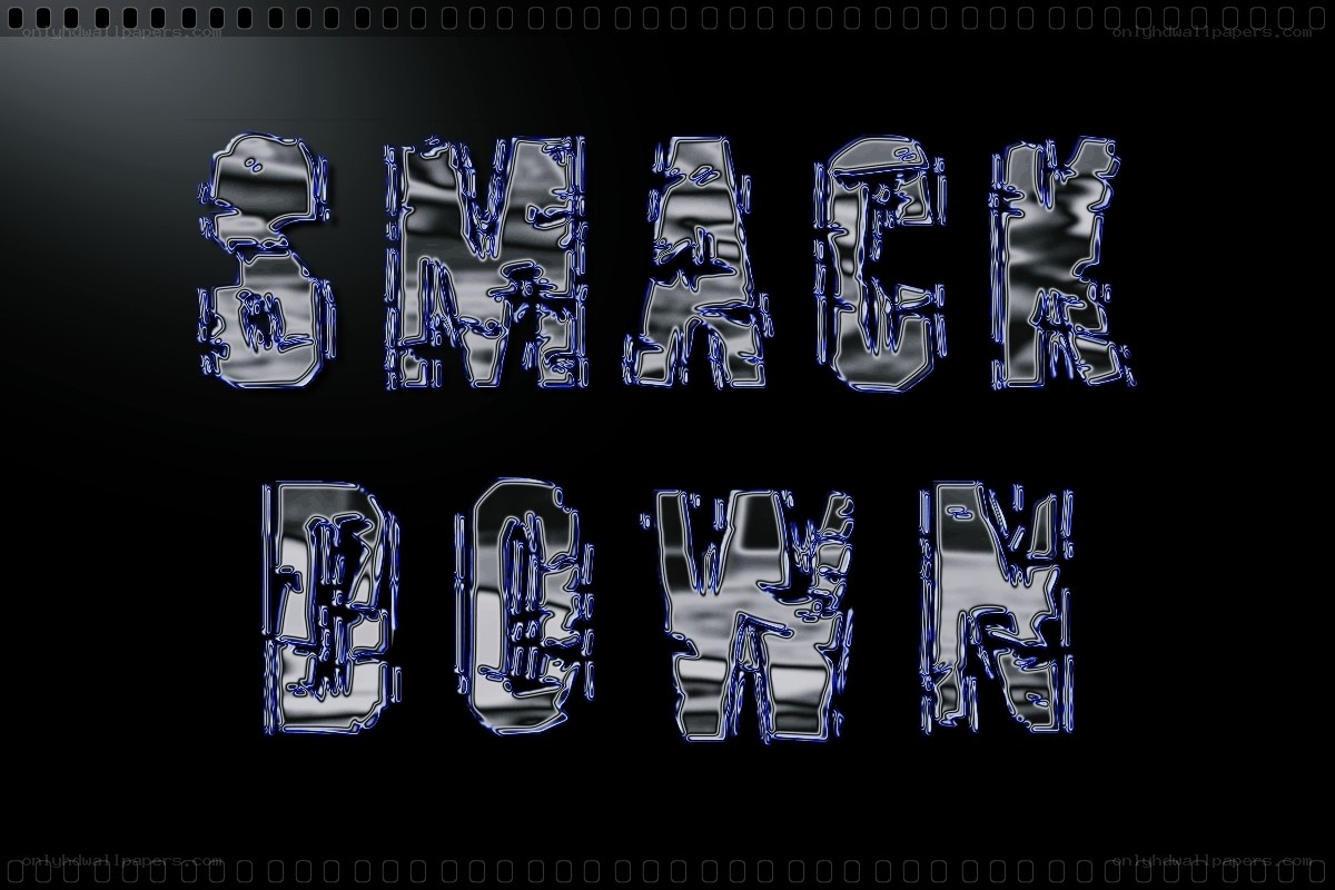 smack down text effect