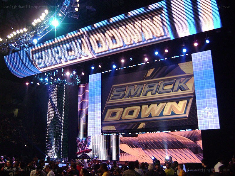 SmackDown event stage