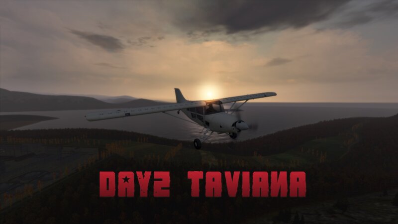 Small Airplane Flying — Red