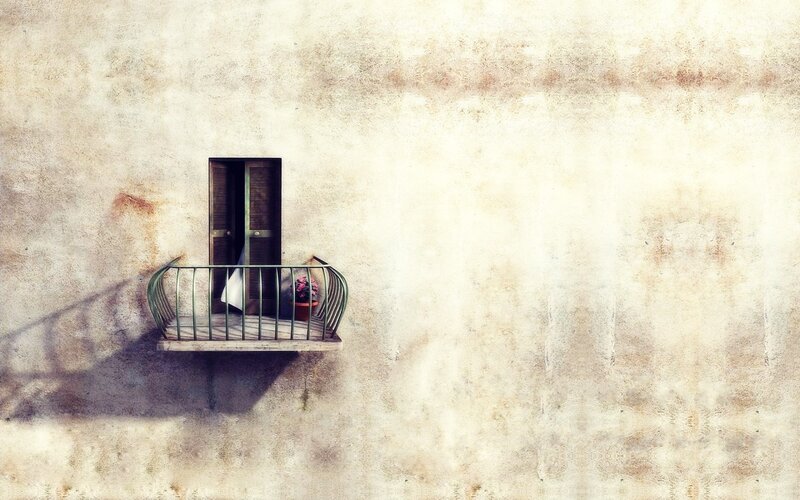 Small Balcony on Wall