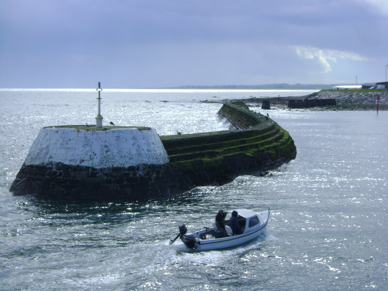 Small Boat Near Pier