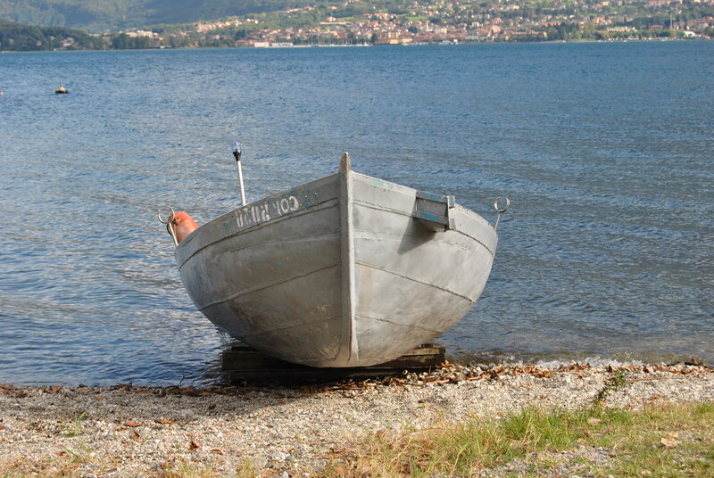 Small Boat on Shore