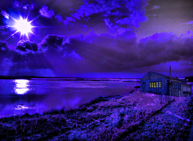 Small Cabin by Water