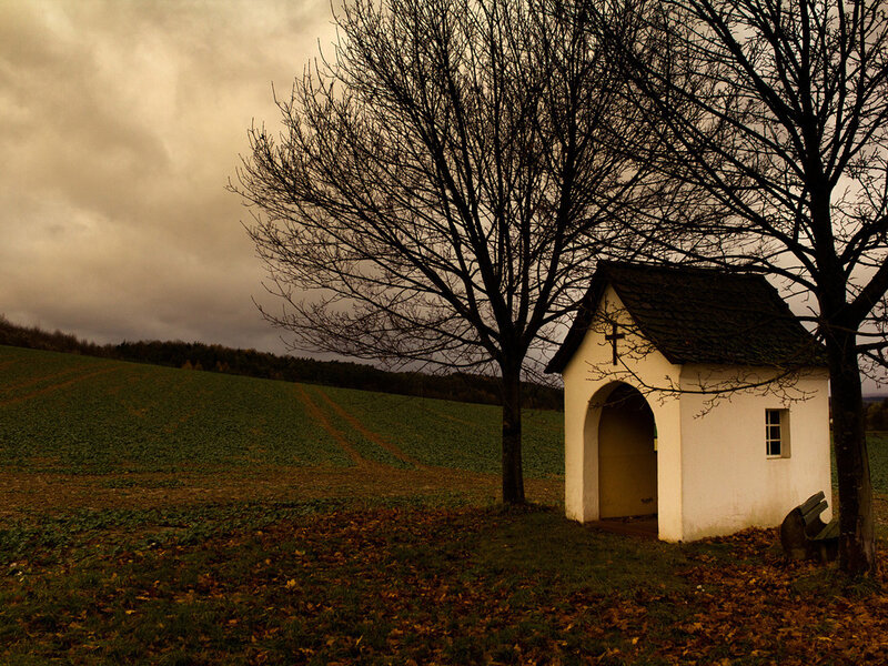 Small Chapel in Field
