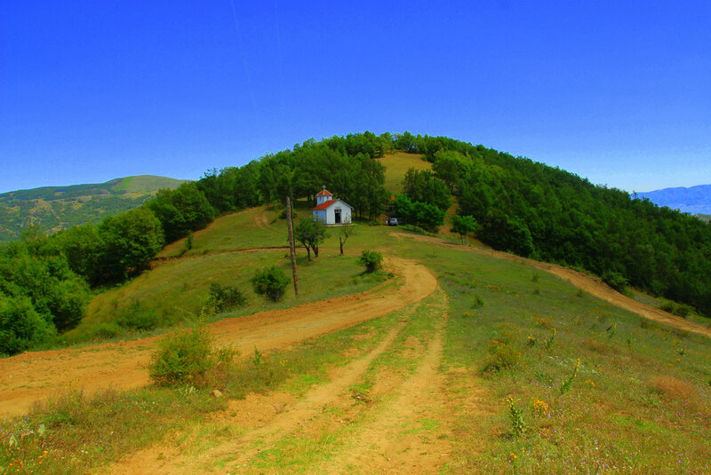 Small Chapel on Hill