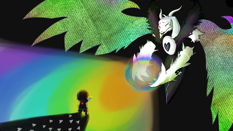 Small Character Facing Large Monster