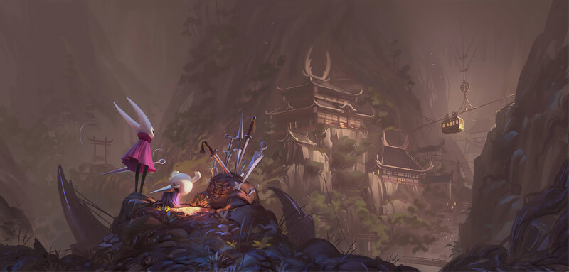 Small Character with Swords