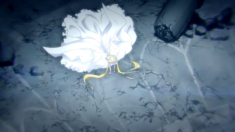Small Character with White Wings
