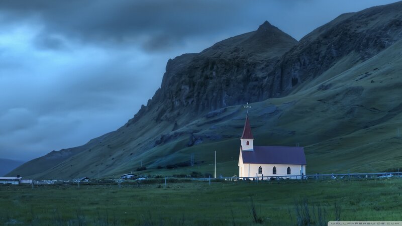 Small Church in Valley