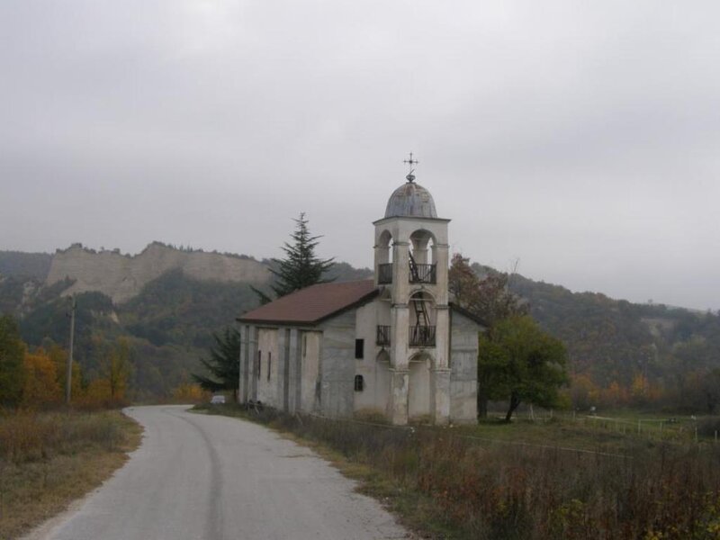 Small Church on Road