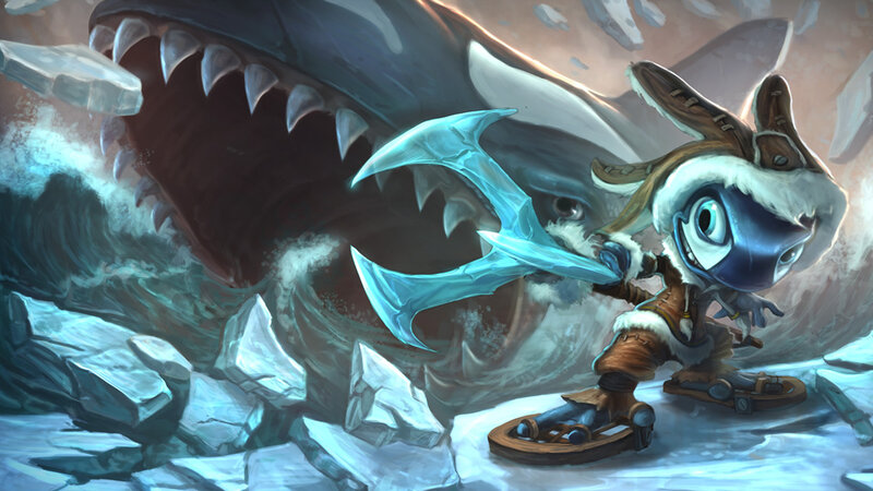 Small Creature with Ice Weapon