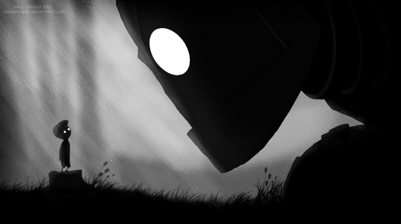 Small Figure and Robot