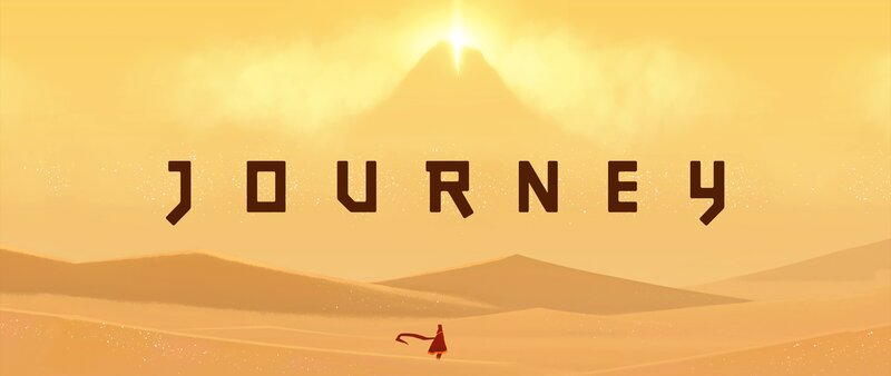 Small Figure in Desert — Yellow
