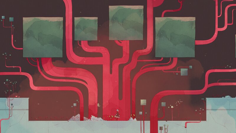 Small Figure in Red Network