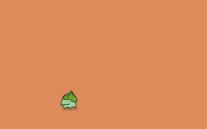 Small Green Creature — Orange